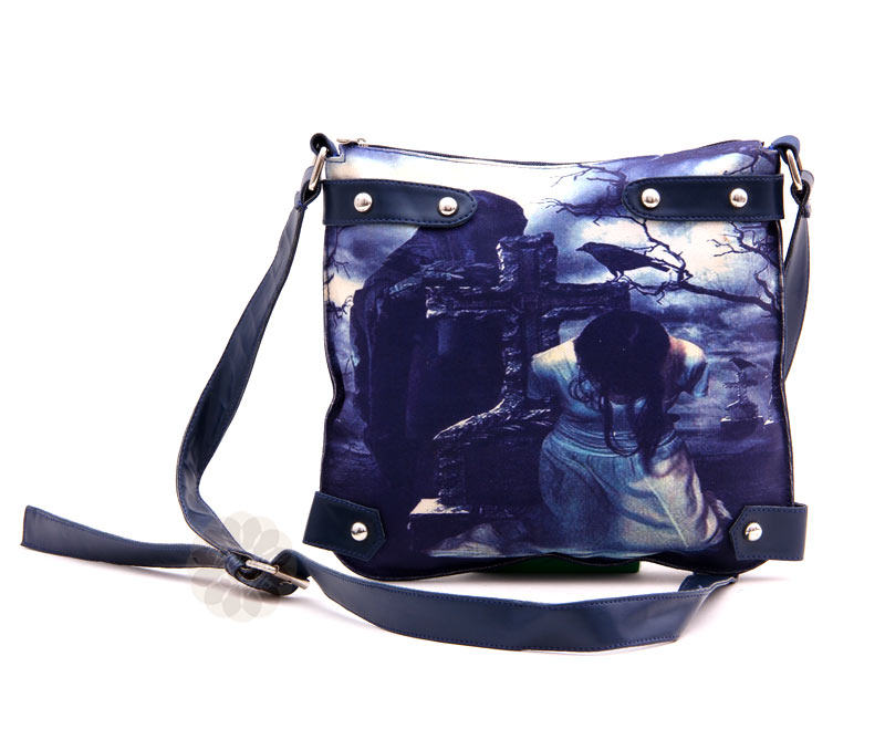 Vogue Crafts & Designs Pvt. Ltd. manufactures Blue Voguish Sling Bag at wholesale price.